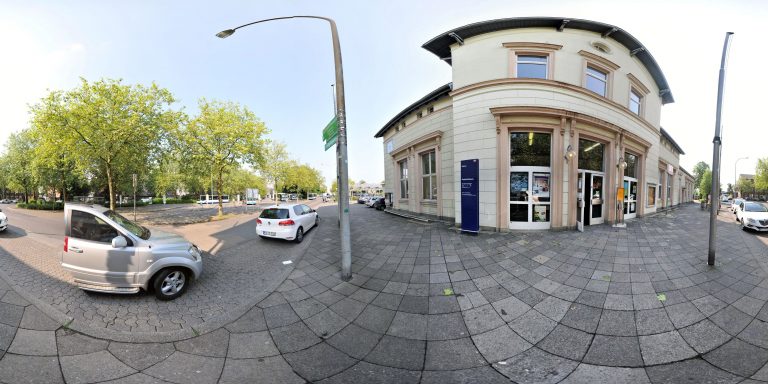 PANORAMA: Bahnhof Kleve (inkl. “alter” Empfangshalle)