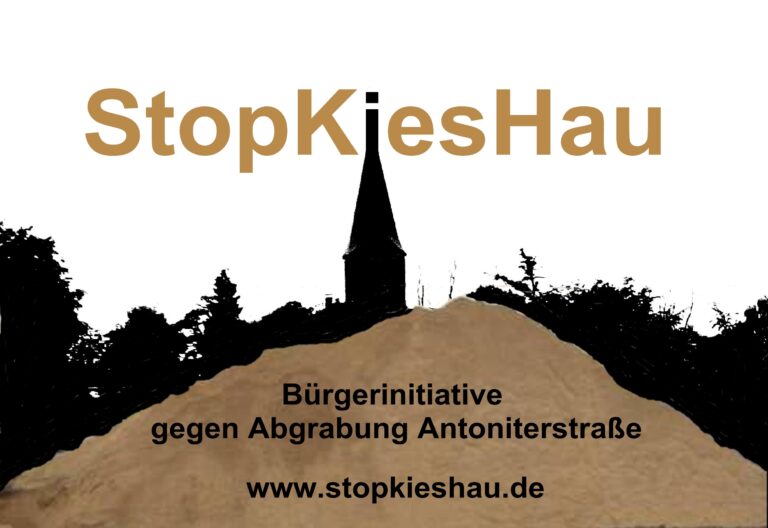 StopKiesHau: „Open Air“ Info-Abend